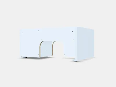 METOD Wall cb frm f b-in extractor hood 1 Low-poly 3D model