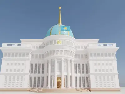 Ak Orda Presidential Palace 3D model