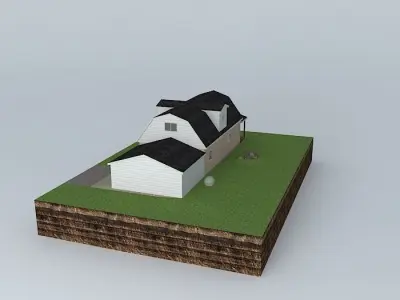 Dynamic House Free 3D model
