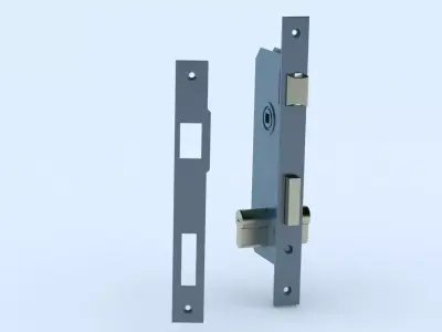 Door Lock 3D model