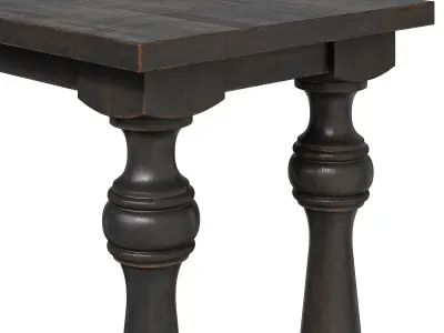 Mallacar console by Ashley 3D model