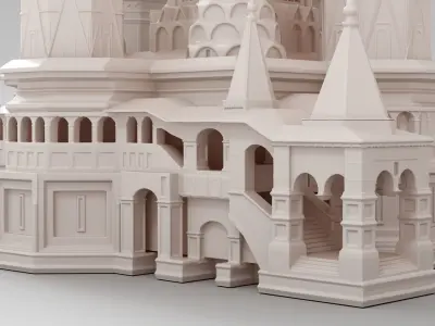 Saint Basils Cathedral printable model 3D print model