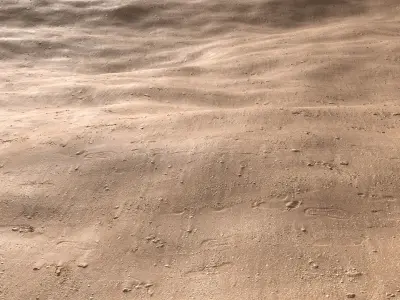 Sand Beach 01 vol 1 PBR Low-poly 3D model