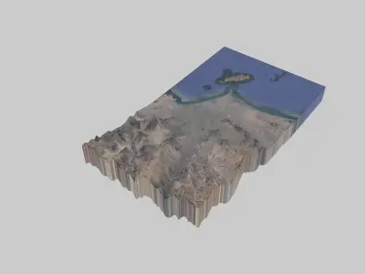 LIMA City  Low-poly 3D model