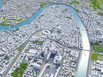 Verona Italy Low-poly 3D model