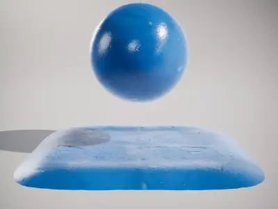 HQ PBR Textures Set Blue Sandstone Rough Texture