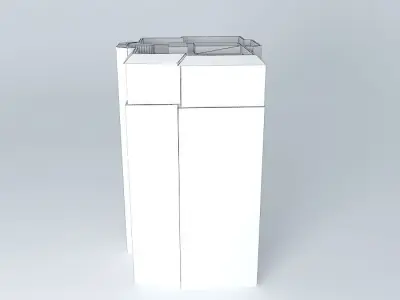 Krakatau Steel Building 3D model