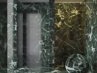 Marble wall 176 3D model