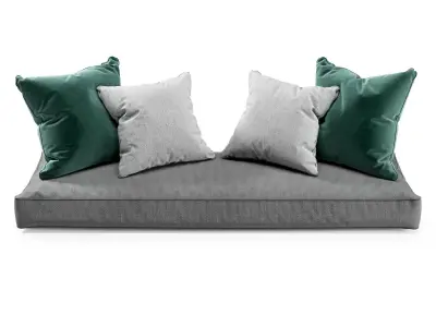 Seat Pillows Set 2 3D model