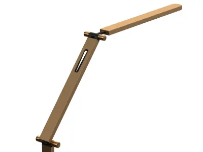 Z-BAR LED TASK FLOOR LAMP 3D model