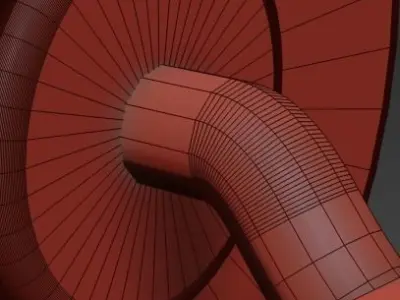 CARRIE LED LAMP 3D model