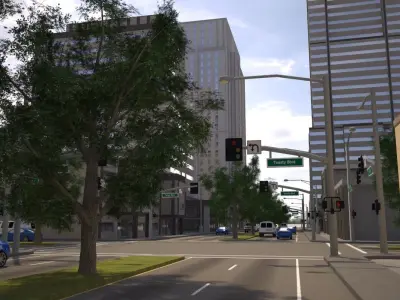 City District 01 3D model