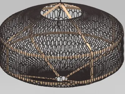 Ay Illuminate Mo black bamboo 3D model