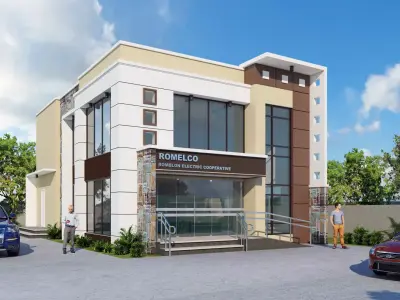 Office Building 3D model 517