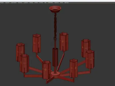 MADISON Low-poly 3D model