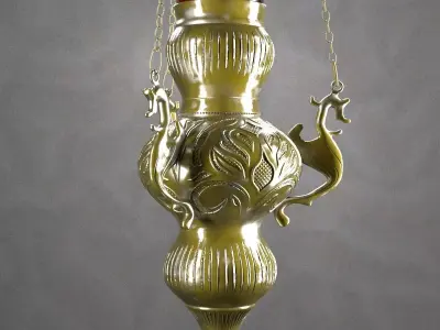 Incense Lamp 3D model