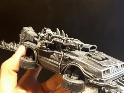 DeLorkean Time Masheen 3D print model