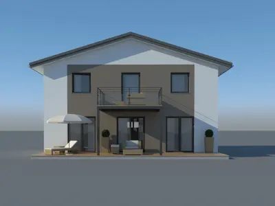 Generic Holiday Villa 011 3D model