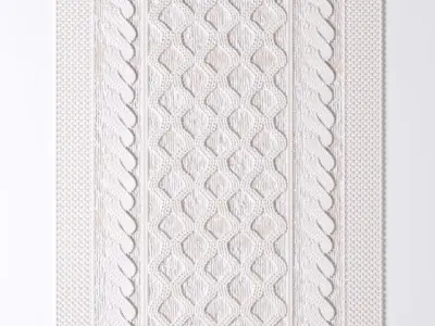 fabric capet 3D model