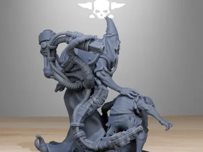 Scavenger Lotharius 3D print model