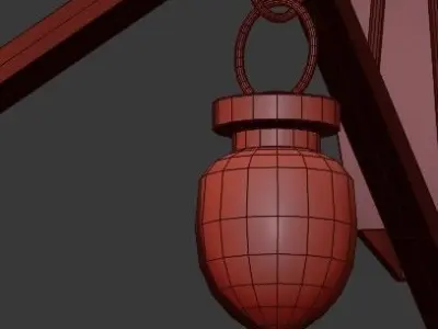 Orione Chandelier 3D model purchase