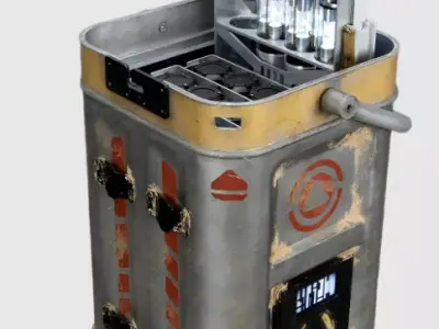 Coaxium Full Container 3D print model