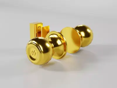 Door Knob CG28 3D model