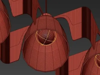 Acacia Pendant Fuse Lighting 3D model purchase