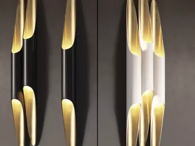 Delightfull Coltrane Wall Sconce 3 Types 3D model