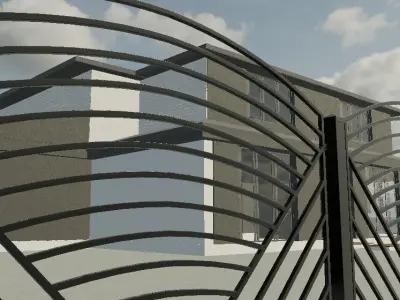 Modern House 3D model 68