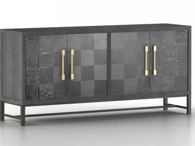 Clauss Industrial Loft Sideboard 3D model
