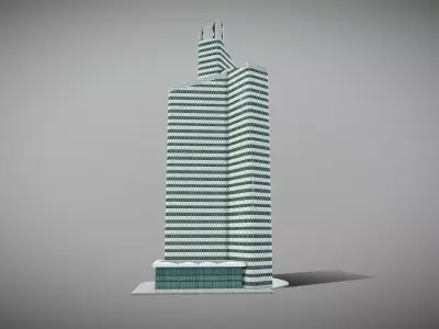 Tour First Low-poly 3D model