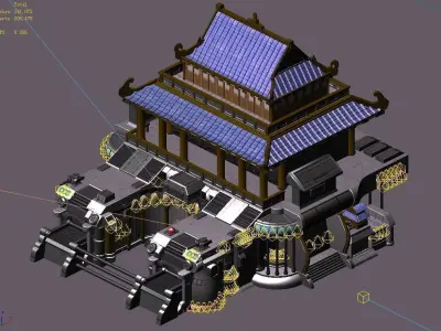 Future City - Weapons Library 02 3D model