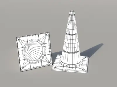 traffic cone 3D Model 3D model