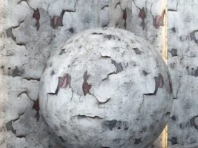 4K Concrete Wall and Floor Textures  - PBR - Modern Aged Texture