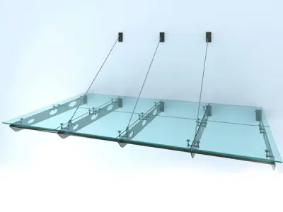 Glass canopy 2 3D model