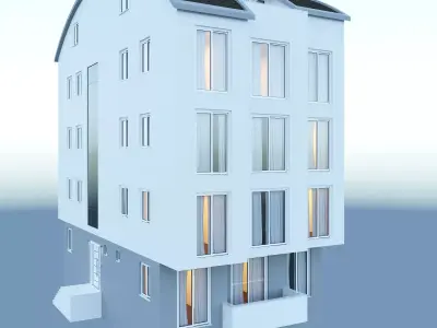 Basic Building - 1 Free 3D model