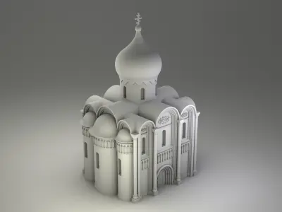 Church 3D print model