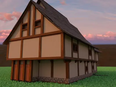 Medieval Tavern 3D model purchase