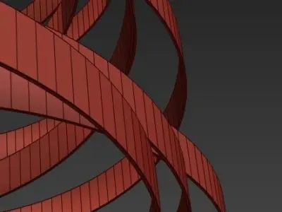 Vertigo Geometric Chandelier 3D model