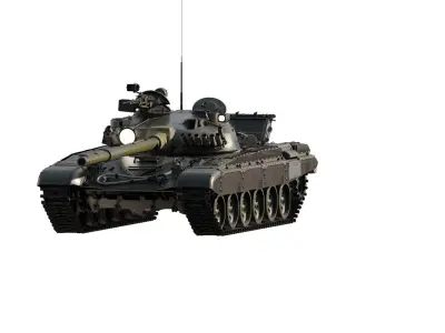 Tank T-72M 3D model