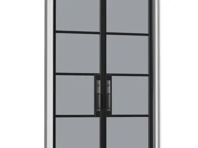 Entrance Front Iron  Doors 3D model