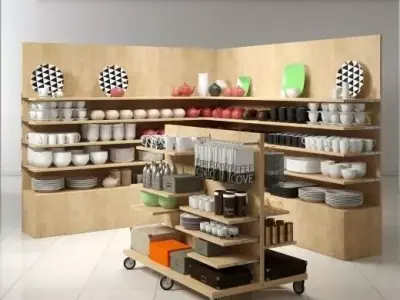 store fixtures 23 am161 3D model