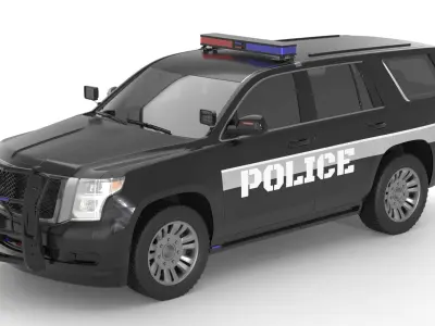  Generic Police Car 03 