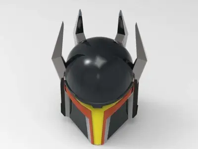 Gar Saxon Clone Wars helmet STL file for 3d print 3D model
