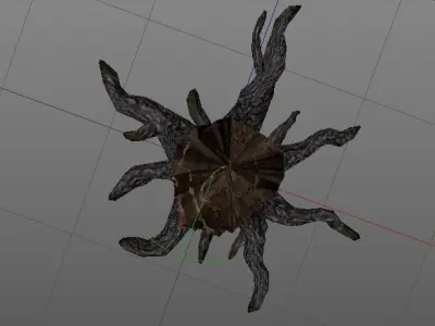 Broken Tree 3D model