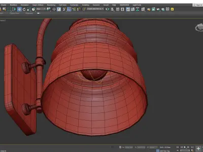 LADD SINGLE SCONCE Low-poly 3D model