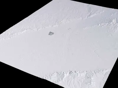 Xiping China City Landscape 3D Model 3D model