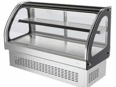 Vollarth 48 inch Refrigerated Countertop Display  3D model