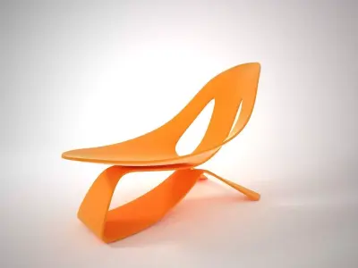 06 ZAHA CHAIR 3D model